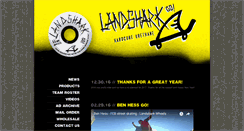 Desktop Screenshot of landsharkwheels.com